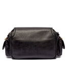 Borsa Donna a Tracolla COCCINELLE in Pelle Liscia Nera linea Campus Vintage Small