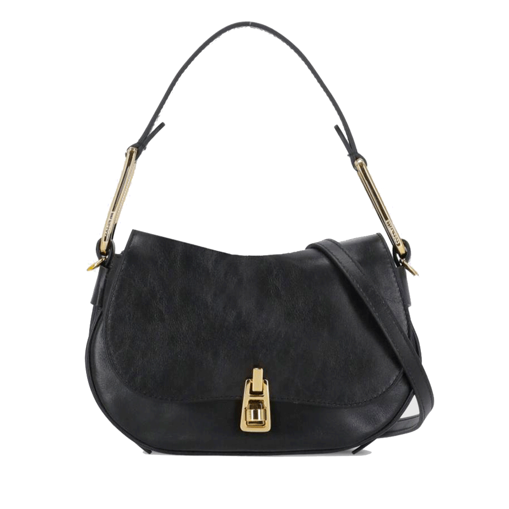 Borsa Donna a Mano COCCINELLE in Pelle Linea Magie Vintage Colore Nero Misura Small