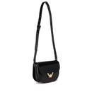 Borsa Donna a Tracolla COCCINELLE in Pelle Liscia Nera linea Dew Small