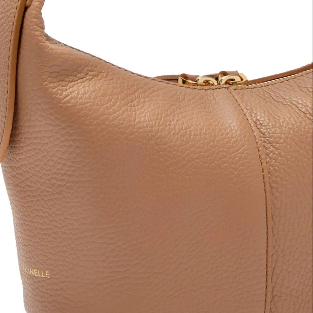 Borsa Donna a Spalla COCCINELLE in Pelle linea Fernanda Small Colore Skin