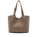 Borsa Donna a Spalla COCCINELLE Linea C-Easy Large Colore Warm Taupe