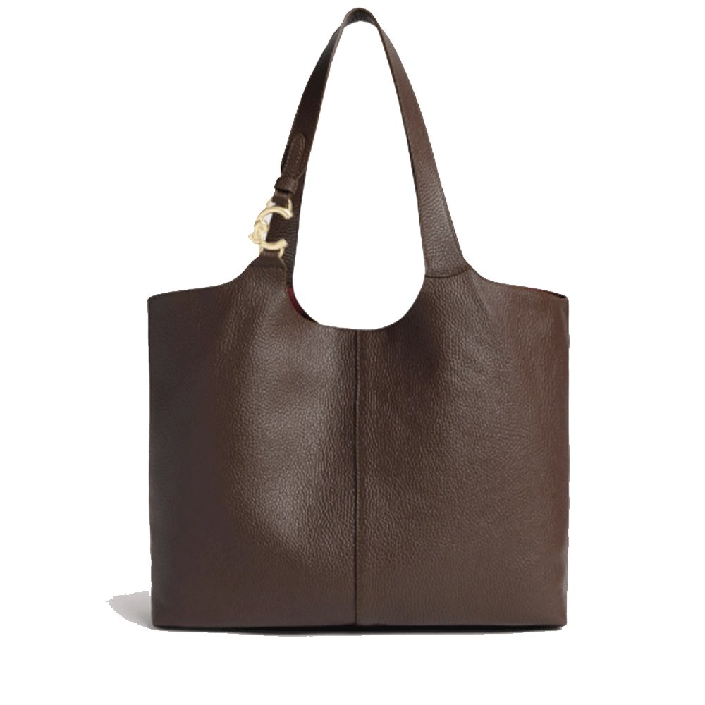 Borsa Donna a Spalla COCCINELLE Linea C-Easy Large Colore Brunette
