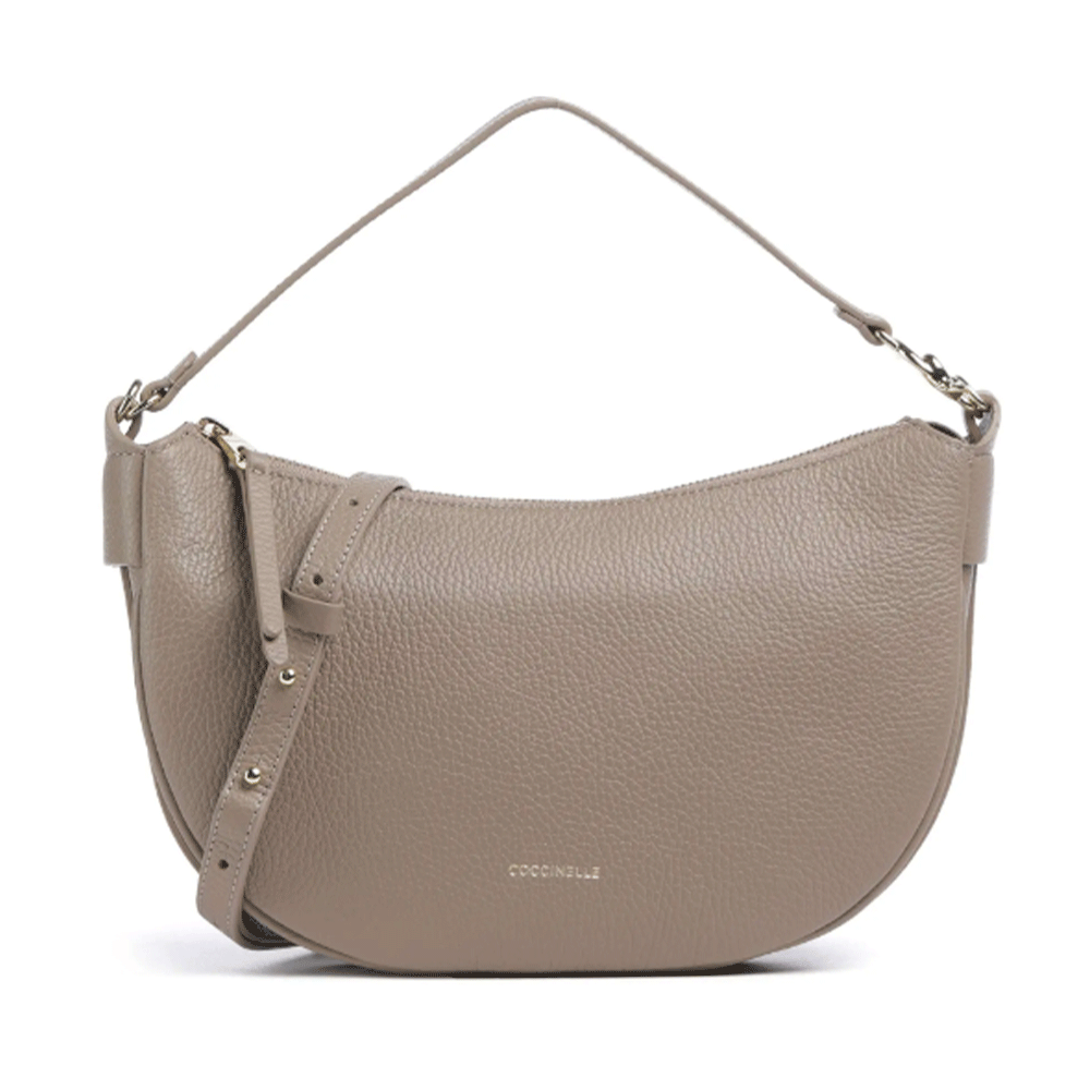 Borsa Donna a Spalla COCCINELLE Linea C-Easy Small Colore Warm Taupe