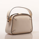 COCCINELLE Damen Umhängetasche aus Leder Maleta Calf Cocker Line Farbe Weiß