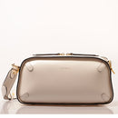 COCCINELLE Damen Handtasche aus Leder Maleta Line Calf Cocker Small Farbe Weiß