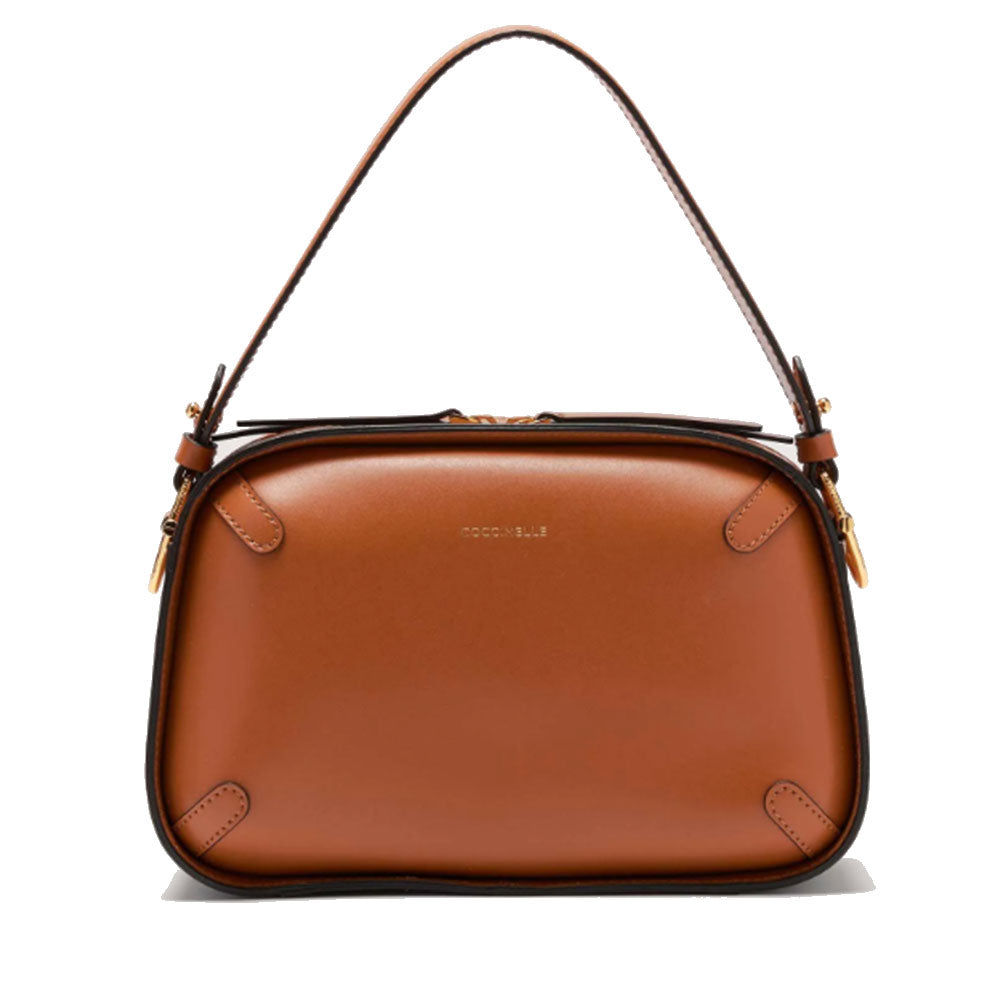 Borsa Donna a Mano COCCINELLE in Pelle linea Maleta Calf Cocker Small Colore Cuir
