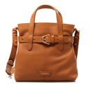 COCCINELLE Damenhandtasche aus Leder Abigail Line Farbe Cuir