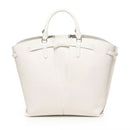 Damen-Beuteltasche COCCINELLE aus Leder Modell Flores in Blanco