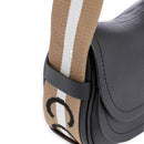 Borsa Donna a Tracolla COCCINELLE in Pelle linea Raquel Colore Noir - Cuir Misura Piccola