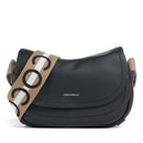 Borsa Donna a Tracolla COCCINELLE in Pelle linea Raquel Colore Noir - Cuir Misura Piccola