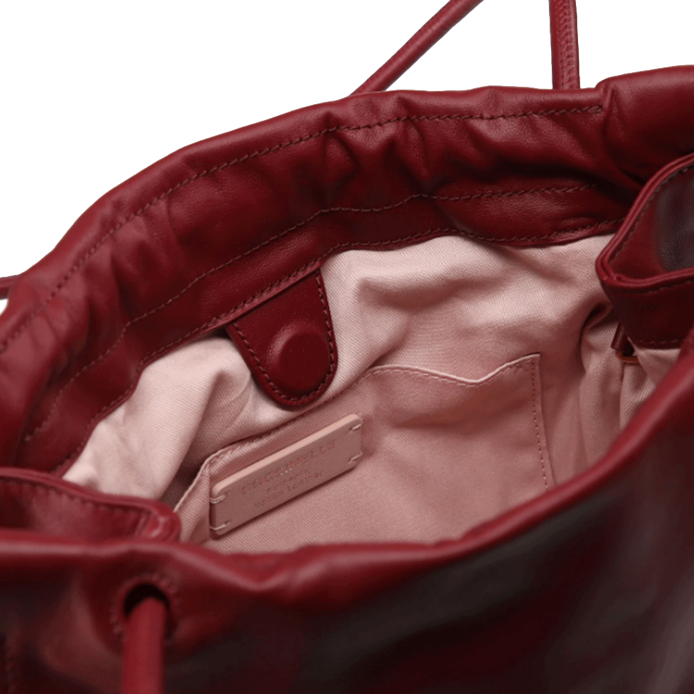 Borsa Donna a Spalla COCCINELLE in Pelle linea Dulse Colore Ribes