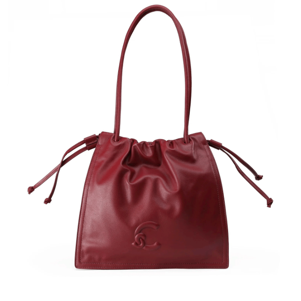 Borsa Donna a Spalla COCCINELLE in Pelle linea Dulse Colore Ribes