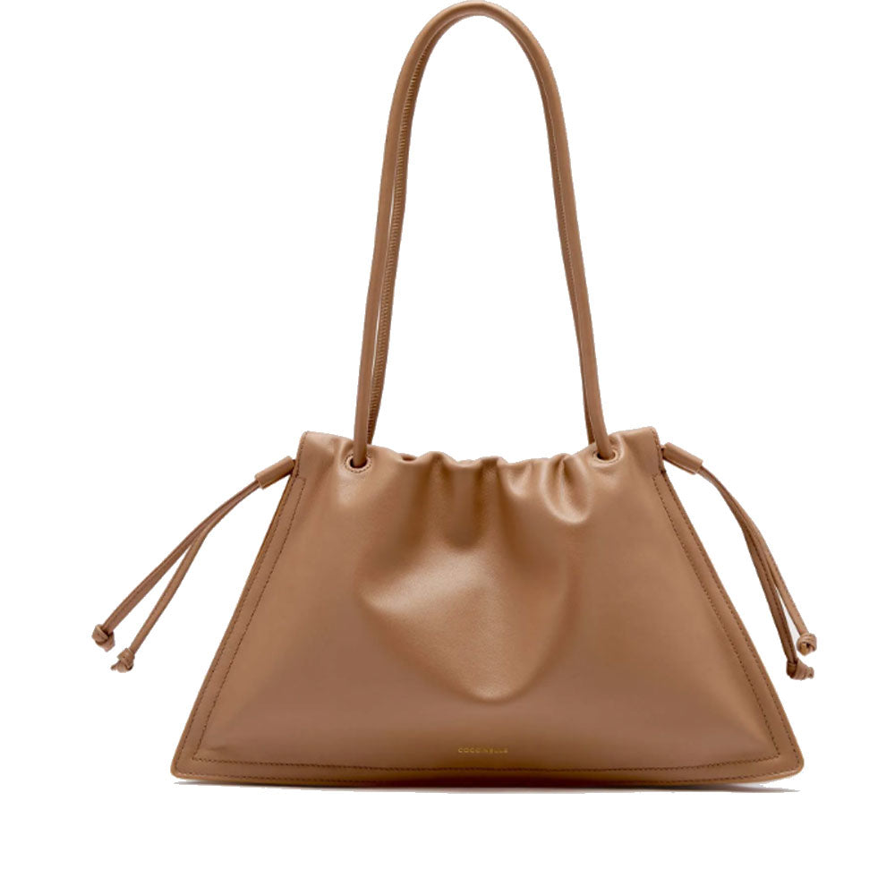 COCCINELLE Damen Umhängetasche aus Leder Dulse Medium Line Hautfarbe