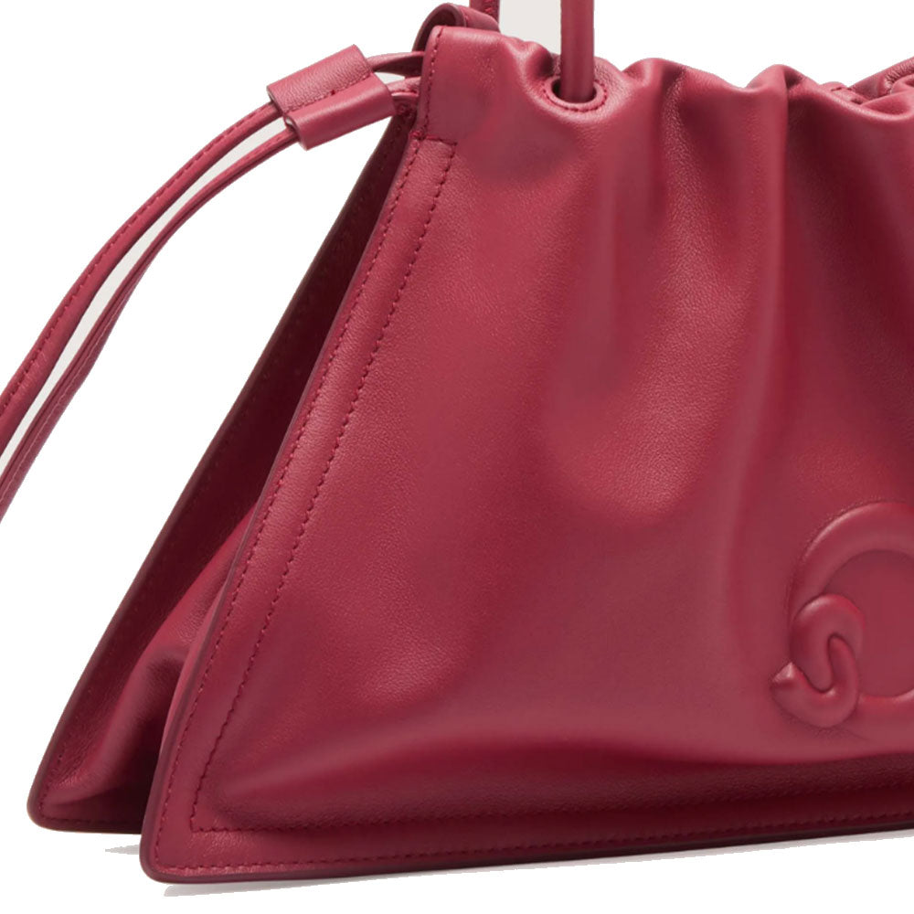 Borsa Donna a Spalla COCCINELLE in Pelle linea Dulse Medium Colore Sangria