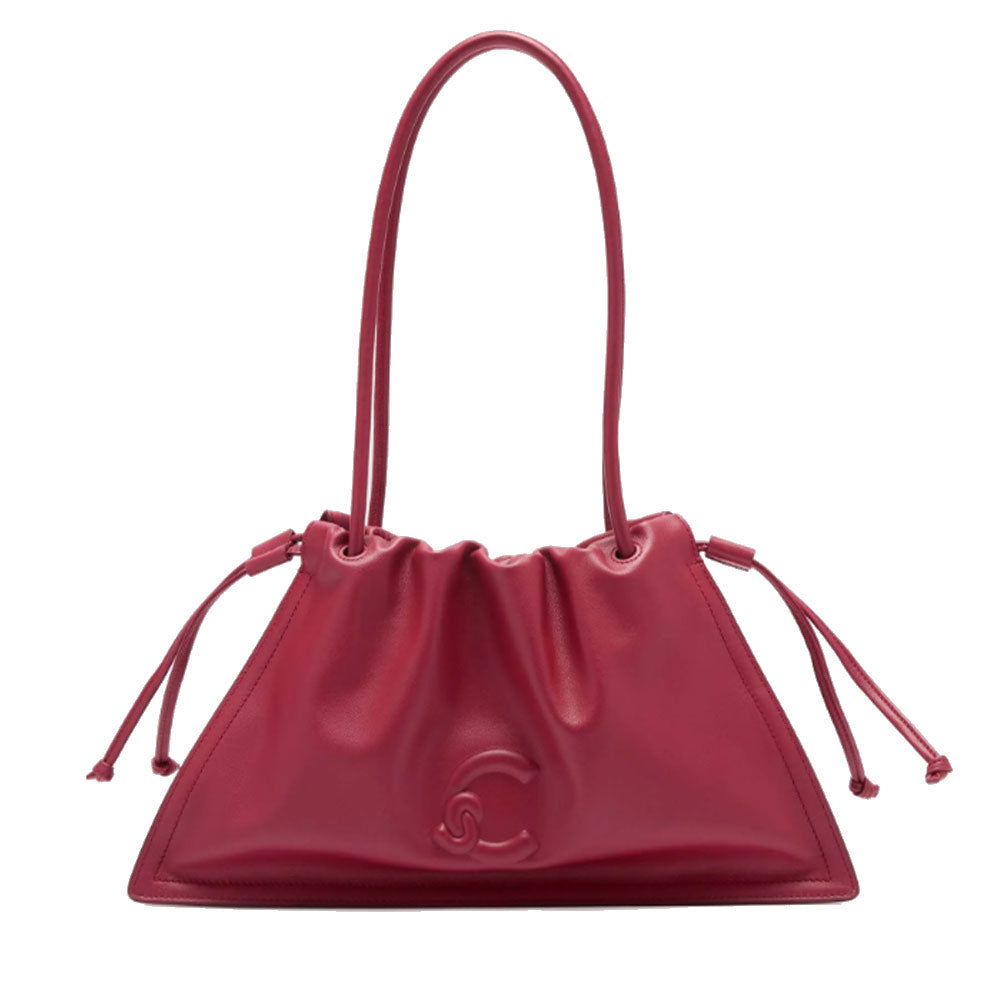 Borsa Donna a Spalla COCCINELLE in Pelle linea Dulse Medium Colore Sangria