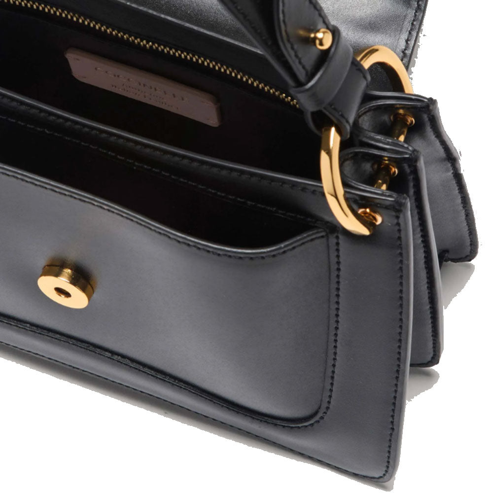 COCCINELLE Damenhandtasche aus Leder C-Me Calf Cocker Small Line Schwarz