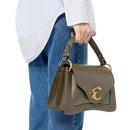 Women's Handbag COCCINELLE C-Me Calf Cocker Small in Fango Leather