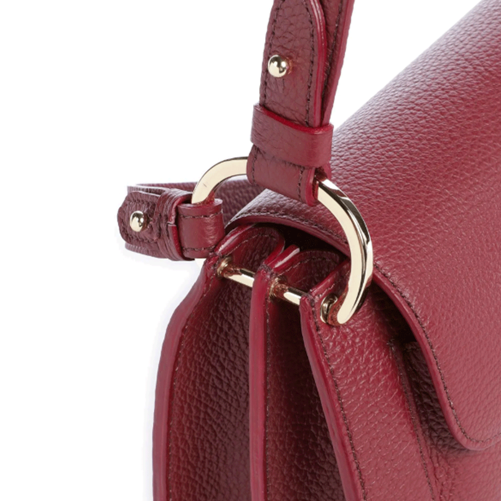Borsa Donna a Spall COCCINELLE in Pelle linea C-Me Colore Ribes