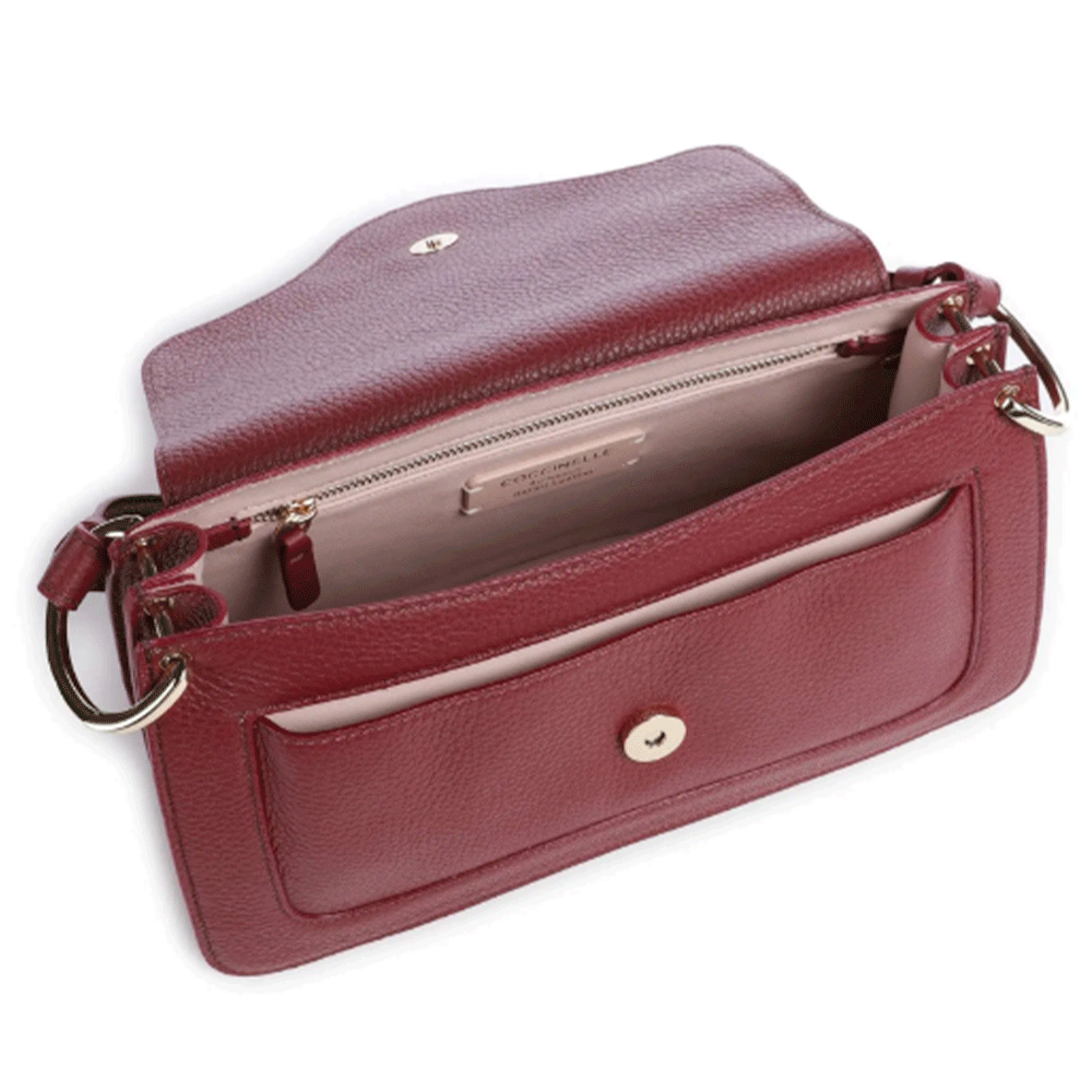 Borsa Donna a Spall COCCINELLE in Pelle linea C-Me Colore Ribes