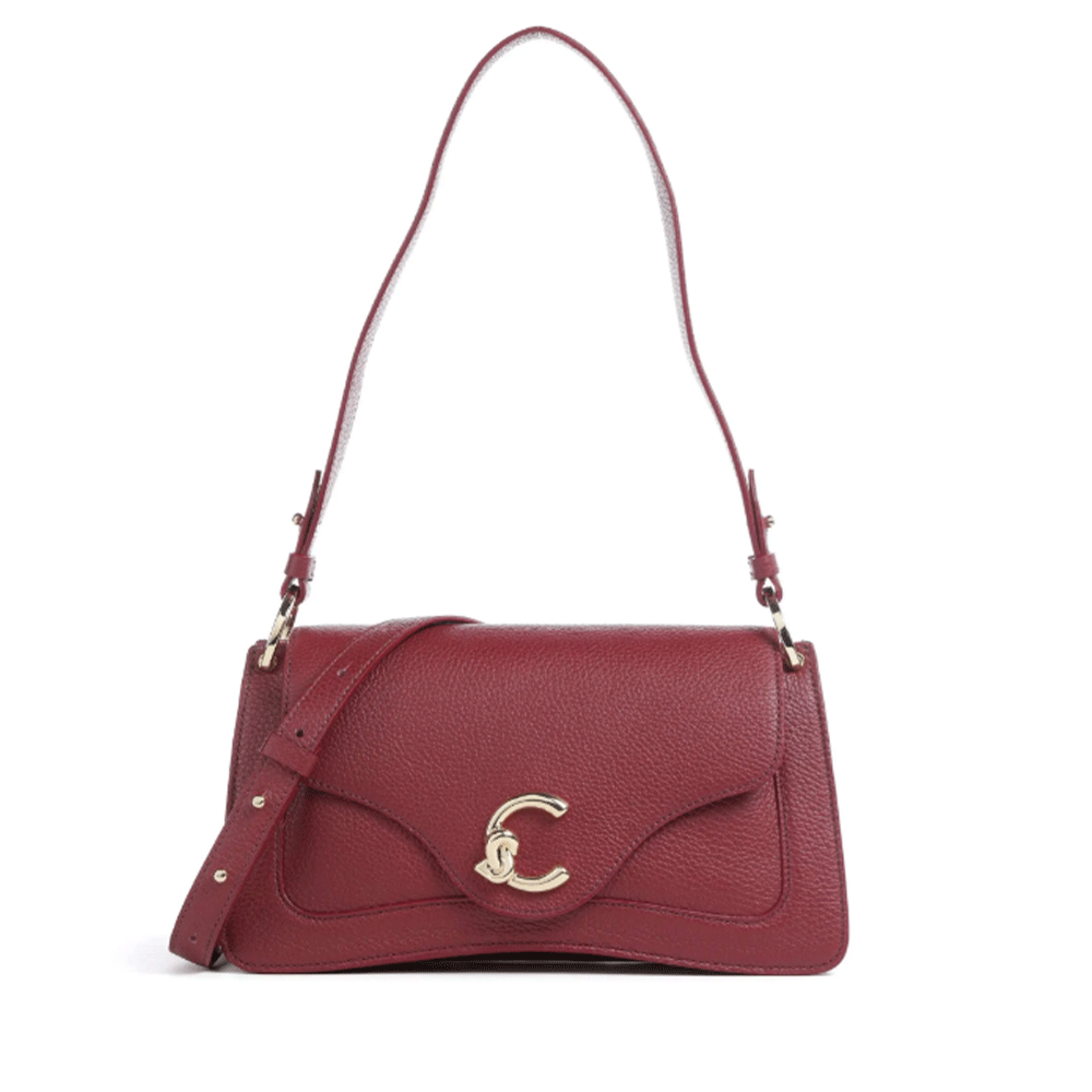 Borsa Donna a Spall COCCINELLE in Pelle linea C-Me Colore Ribes
