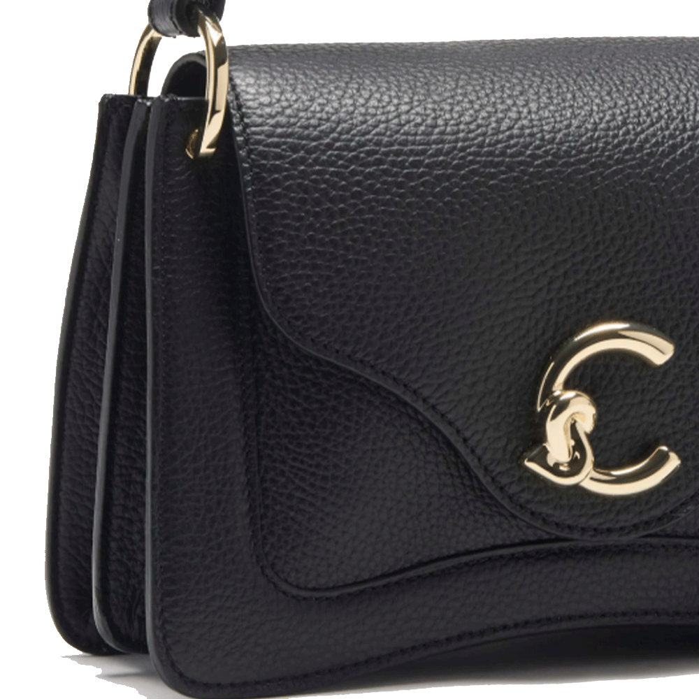 Borsa Donna a Mano COCCINELLE in Pelle linea C-Me Small Colore Nero