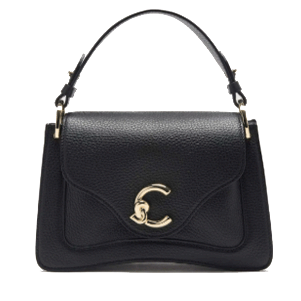 Borsa Donna a Mano COCCINELLE in Pelle linea C-Me Small Colore Nero
