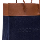 Coccinelle Myrtha Schultertasche Damen Denim - Cognac
