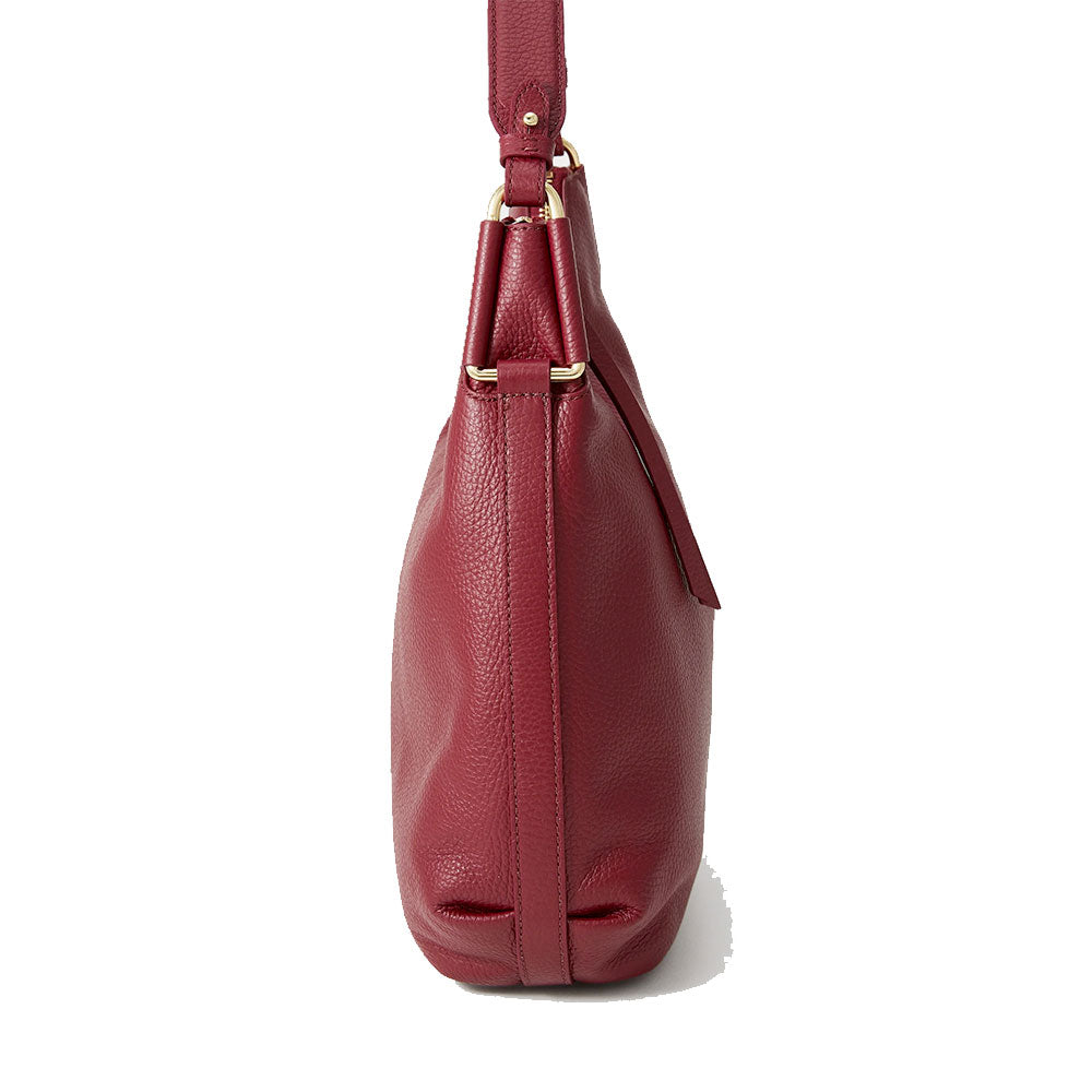 Borsa Donna Hobo a Spalla COCCINELLE Linea Rebekka Colore Ribes