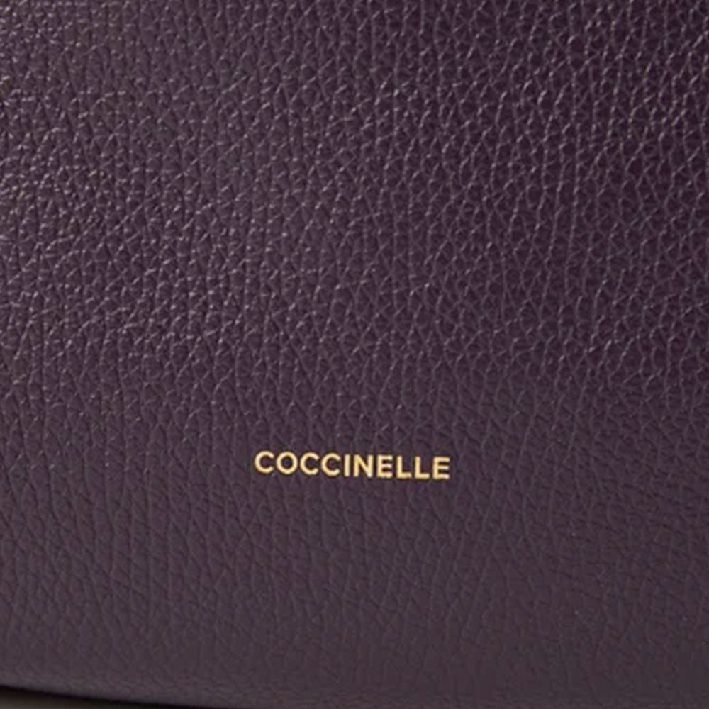 Borsa Donna Hobo a Spalla COCCINELLE Linea Rebekka Colore Prune