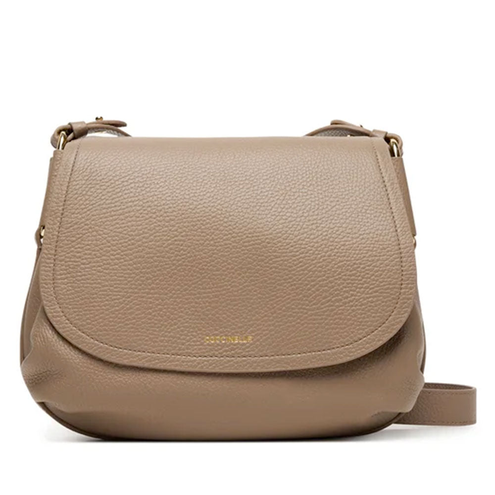 Borsa Donna a Tracolla COCCINELLE Linea Rebekka Colore Warm Taupe