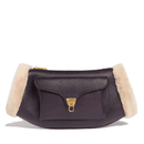 Borsa Donna a Tracolla COCCINELLE in Pelle linea Beat Artic Colore Prune - Natural