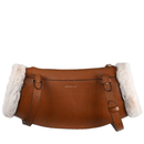 Borsa Donna a Tracolla COCCINELLE in Pelle linea Beat Artic Colore Cognac - Natural