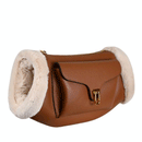 Borsa Donna a Tracolla COCCINELLE in Pelle linea Beat Artic Colore Cognac - Natural