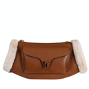Borsa Donna a Tracolla COCCINELLE in Pelle linea Beat Artic Colore Cognac - Natural