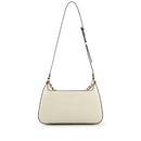 Damen-Henkeltasche COCCINELLE aus Leder Modell Beat Generation Medium in Perlmutt
