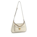 Damen-Henkeltasche COCCINELLE aus Leder Modell Beat Generation Medium in Perlmutt