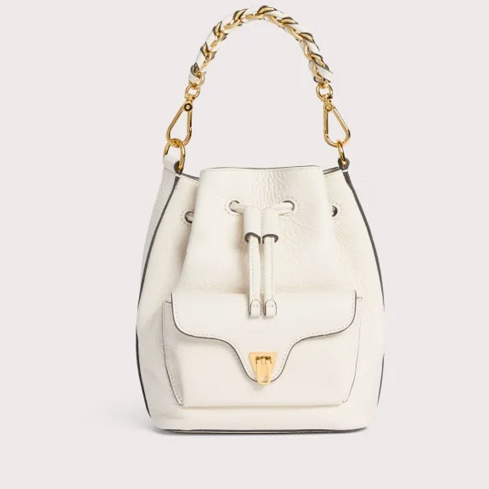 Borsa Donna a Mano COCCINELLE in Pelle linea Beat Generation Small Colore Pearl