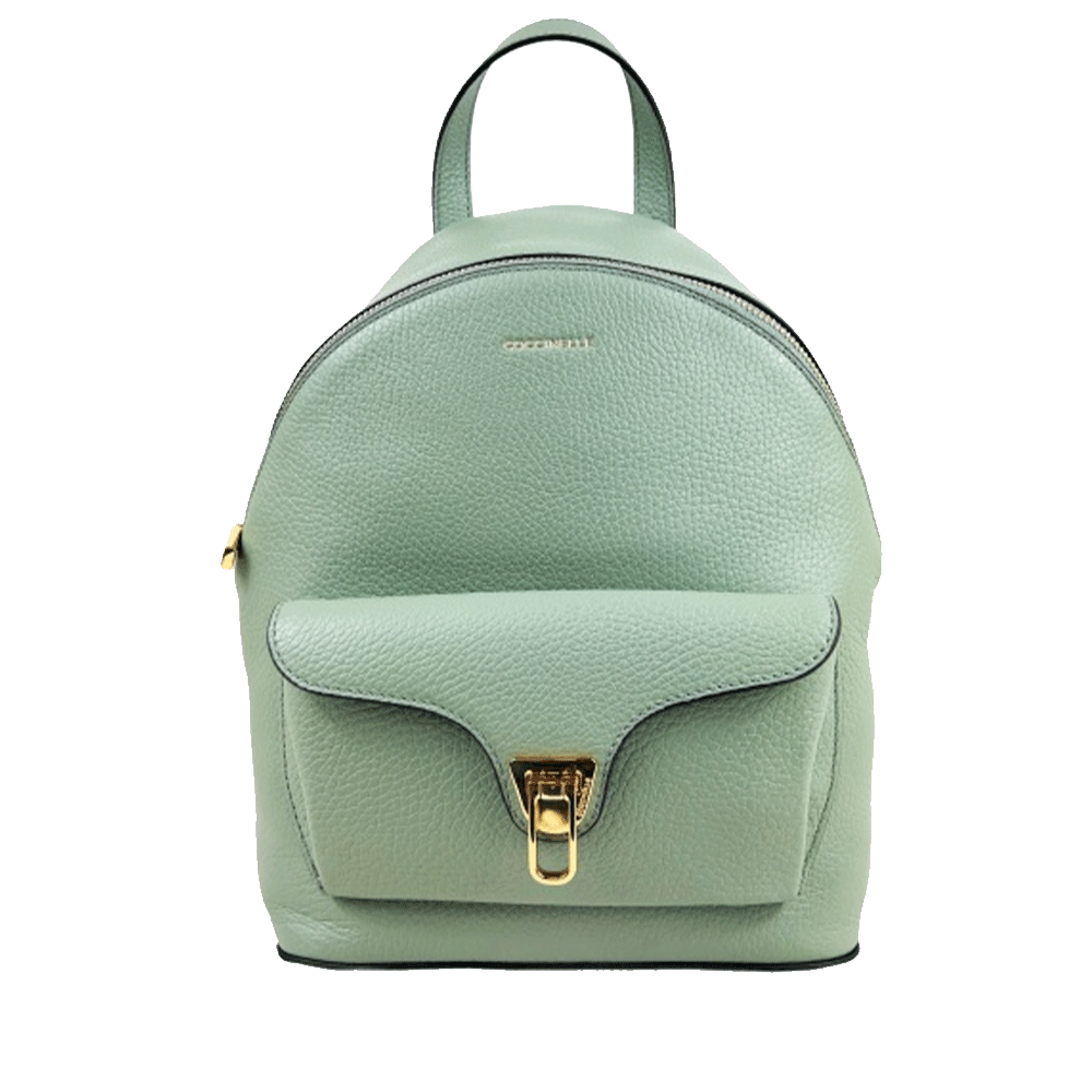 Zaino Donna COCCINELLE in Pelle Linea Beat Generation colore Greenery