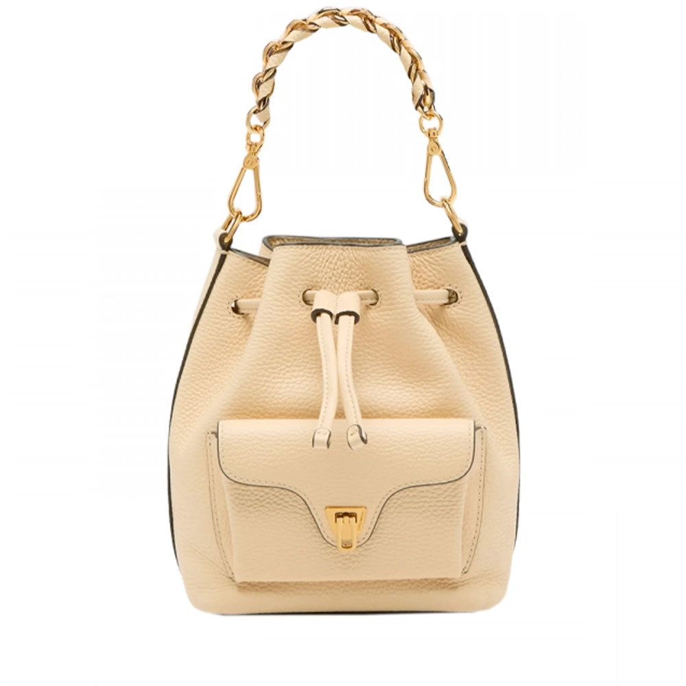 Borsa Donna a Mano COCCINELLE in Pelle linea Beat Generation Small Colore Betulla