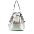 Borsa Donna a Mano COCCINELLE in Pelle linea Beat Generation Small Colore Steel