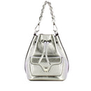 Borsa Donna a Mano COCCINELLE in Pelle linea Beat Generation Small Colore Steel