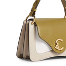 Borsa Donna a Mano COCCINELLE in Pelle linea C-Me Colore Sandshell - Seagrass - Pearl