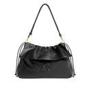 Borsa Donna Hobo a Spalla COCCINELLE in Pelle Liscia linea Lidia Medium Colore Nero