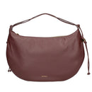 Borsa Donna a Hobo Spalla COCCINELLE in Pelle linea Thess Colore Berry
