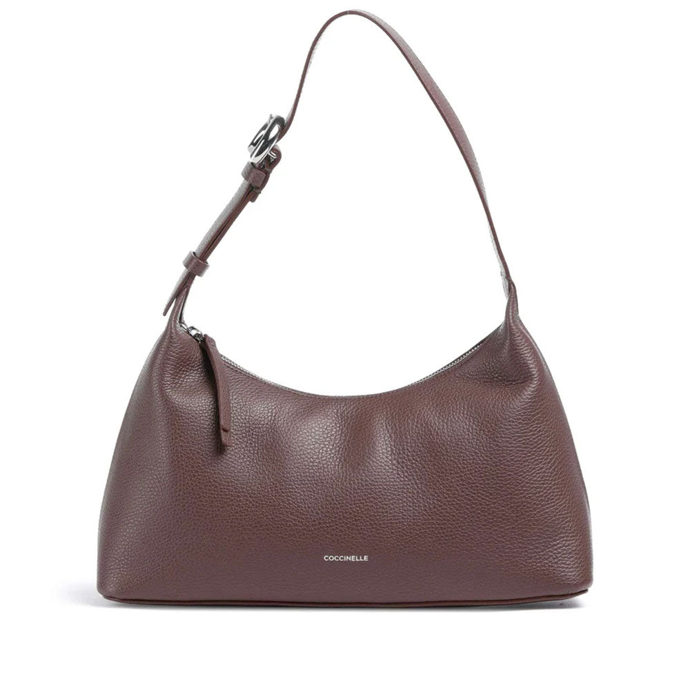 Borsa Donna Sottospalla COCCINELLE in Pelle linea Fern Colore Berry