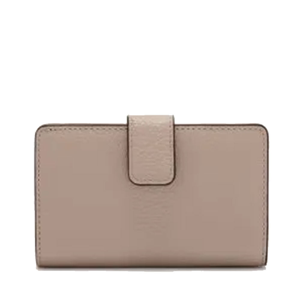 Portafoglio Donna COCCINELLE in Pelle Colore Pot - Powder Pink - Lime Wash Linea Metallic Tricolor