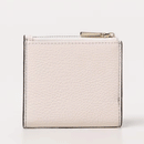 Portafoglio Donna COCCINELLE in Pelle Laurel Green - Lambskin White - Fondant Brown Linea Metallic Tricolor