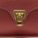 COCCINELLE Beat Linie 
Ledertasche für AirPods in Brandy Color