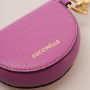 COCCINELLE Damen Leder Schlüsselanhänger, Beat Line, Dahlia Color