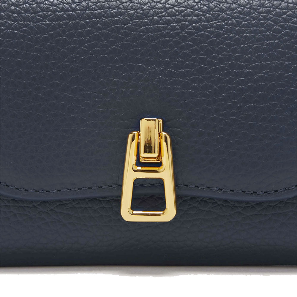Portafoglio Piccolo COCCINELLE in Pelle Linea Magie colore Midnight Blue